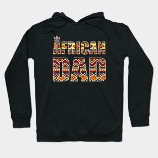 African Dad, African Patterns Hoodie